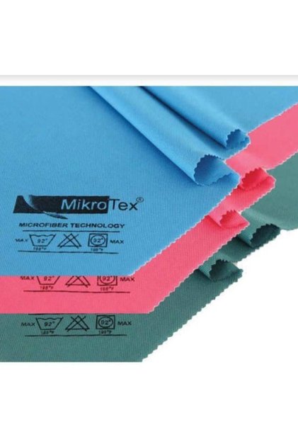 (2 ADET) Mikrofiber Cam Bezi Çok Renkli 40 X 50 Cm.