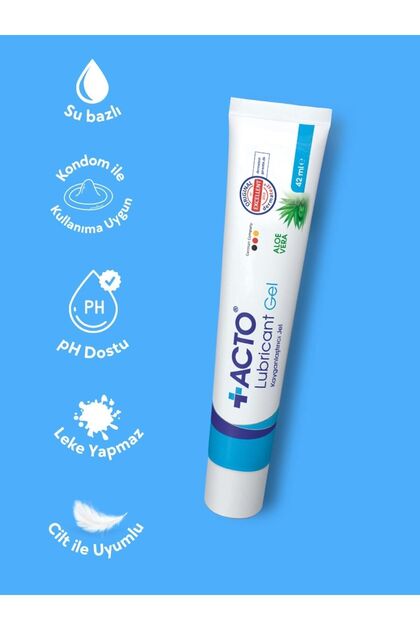 Acto Lubrıcant Gel 42 ml Kayganlaştırıcı Jel