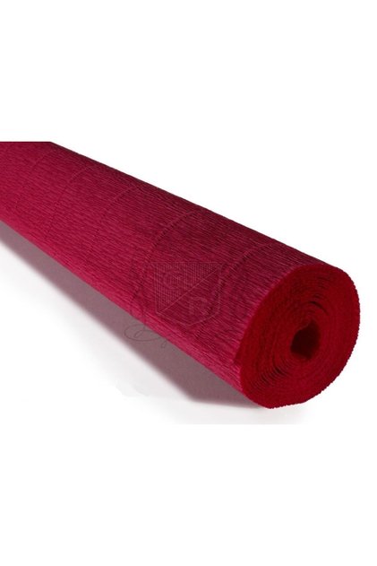 Italyan Krapon Kağıdı No:586 - Karmen Kırmızı - Red - 180 Gr. 50x250 Cm