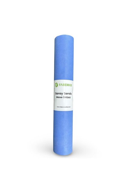Airlaid Runner Tablecloth Napkin Set Palace Service Cover Blue 1 Roll 100 Pieces Mini