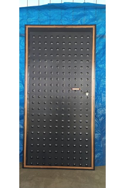 Alperen 100*200 sol dış demir kapı