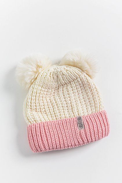 Double Pompom 9-15 Years Girl's Beret