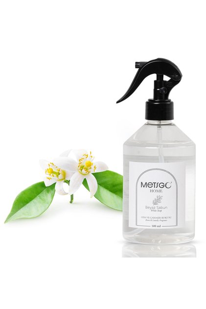 METSGO Oda ve Çamaşır Kokusu Beyaz Sabun - 500 ml