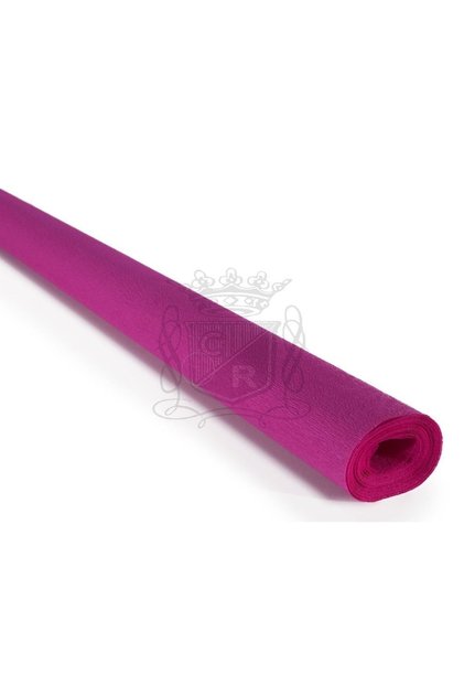 Italyan Krapon Kağıdı No:212 - Fuşya - Cyclamen 60 Gr. 50x250 Cm