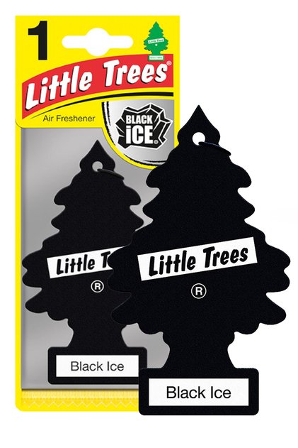 Orijinal Siyah Buz Black Ice Freshener Kağıt Koku 1 Adet