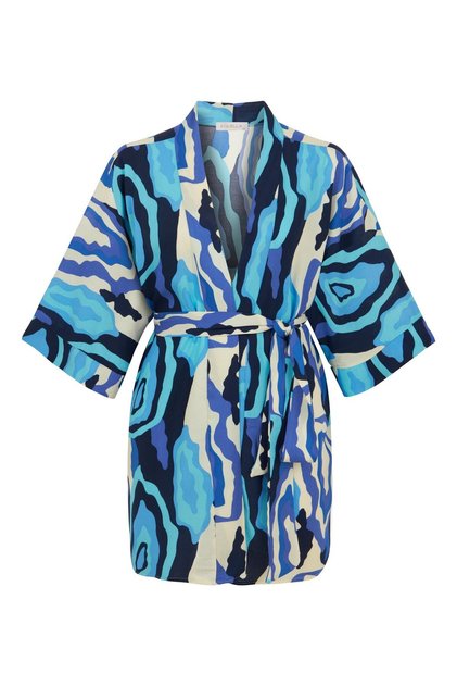 Colorful Patterned Kimono
