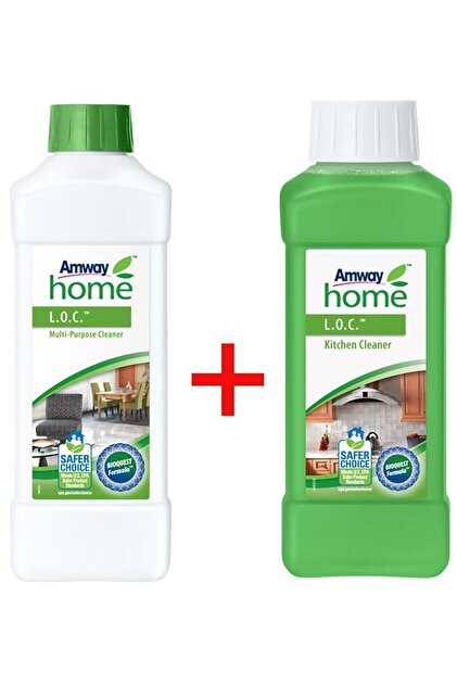Amway Loc Çok Amaçlı Genel Temizlik Mutfak Temizlik Ikili Paket