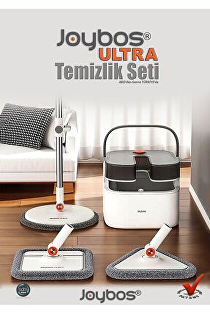 Miyano M80 Plus 3 Başlıklı Su Hazneli Mop Temizlik Seti - Fiyatı