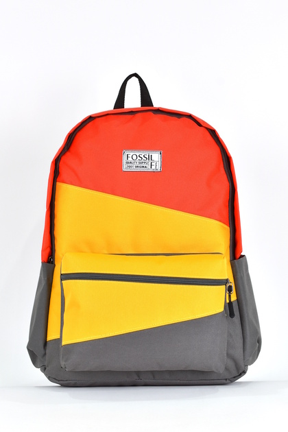 Unisex Çok Gözlü Günlük Seyahat Okul Sırt Çantası 9507