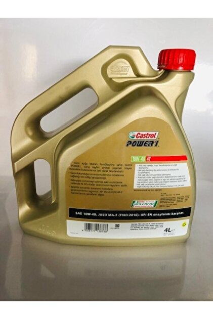 Castrol Power 1 4t 10w-40 Motosiklet Yağı 4 Litre - Fiyatı, Yorumları
