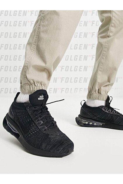 Nike Air Max Flyknit Racer Next Nature Men's Shoes Erkek Siyah