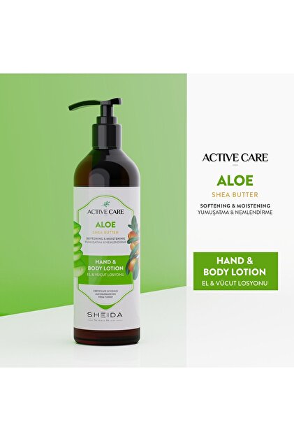 Sheida Active Care Rahatlatc & Nemlendirici El Ve Vcut Losyonu