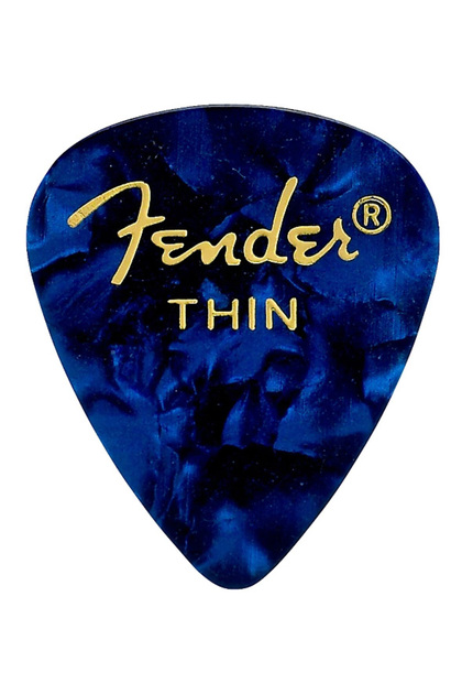 351 Premium Celluloid Picks Blue Moto - Thin - 1 Adet Pena