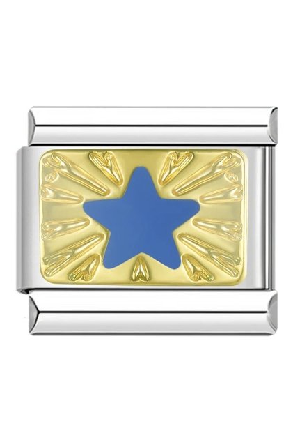 Italian Charm Bracelet Charm Star