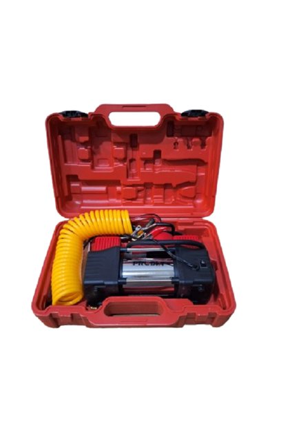 Çelik Gövde Çift Pistonlu Büyük Hava Komporesörü 12 V 150 Psi Araç Araba Lastik Bot Şişirme