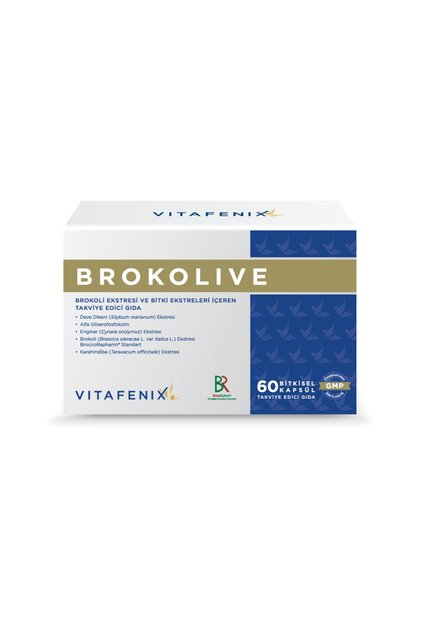Food Supplement with Brokolive Broccoli Extract and Plant Extracts VTFNX_BROKOLIVE