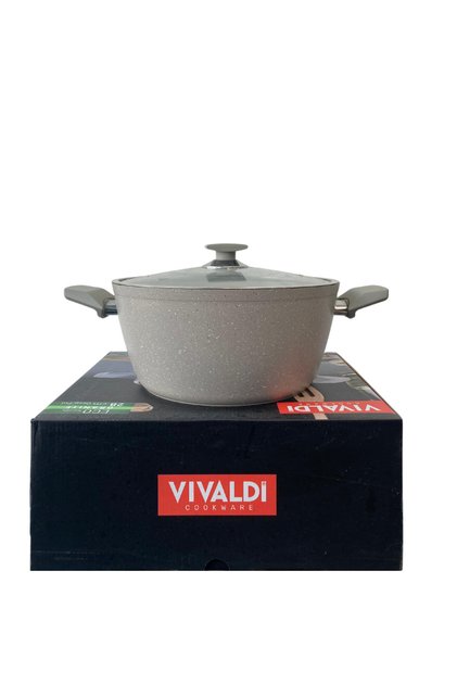 VİVALDİ ECO GRANİT DERİN TENCERE 28 CM