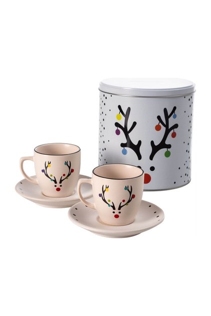 Deer 2-Piece Cup Set 95 ml