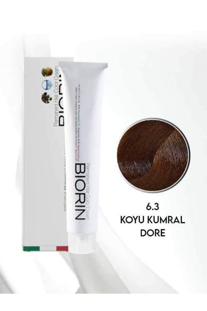 Biorin Permanent Hair Color Cream 100 Ml No: 6.3 Koyu Kumral Dore - 1