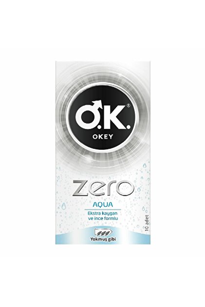 Okey Zero Aqua 10'lu Condom (prezervatif) - 2