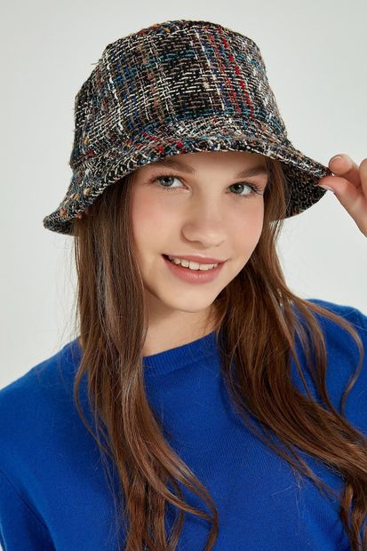 Axesoire 13520 Pamuklu Renkli Bucket & Balıkçı Şapka - 1