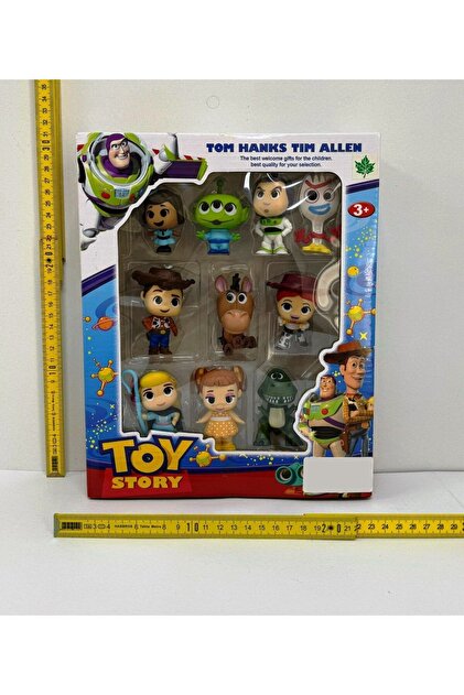 Retoys Toy Story Buzz Lightyear 9'lu Figür Karakter Seti Oyuncak