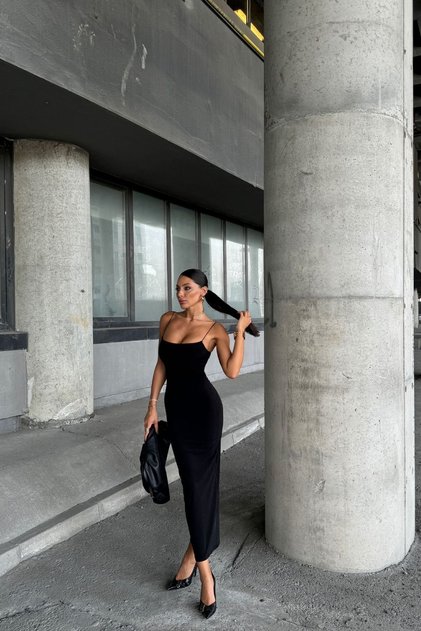 Sandy zarip dress with drawstring