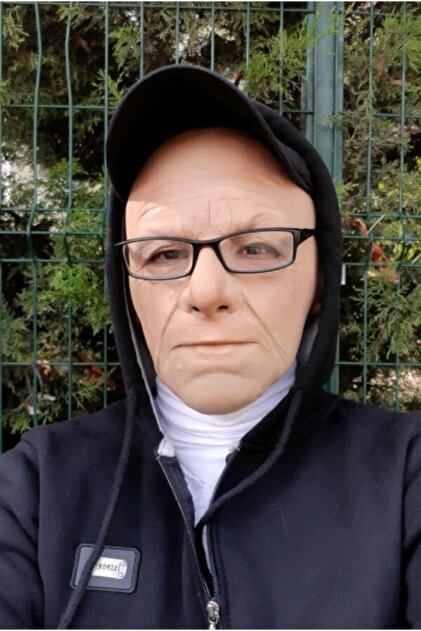 Yaşlı Maske ( Latex Insan Maskesi )