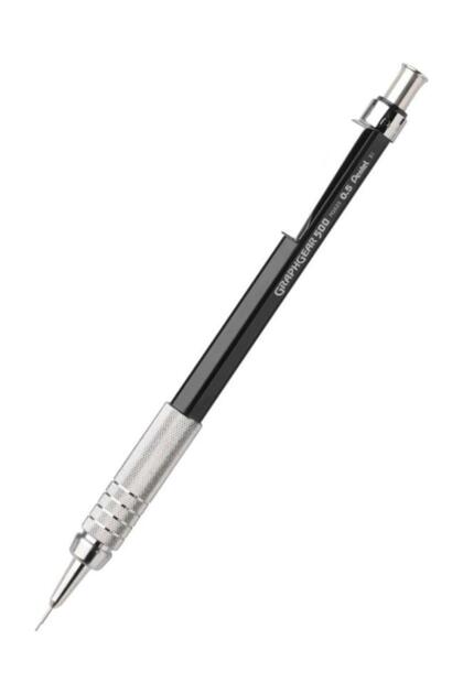 筆記具 pentel mechanica 0.5 Pentel Graphgear Teknik Çizim Ve Yazı Için Mekanik 0.5 Mm, Siyah
