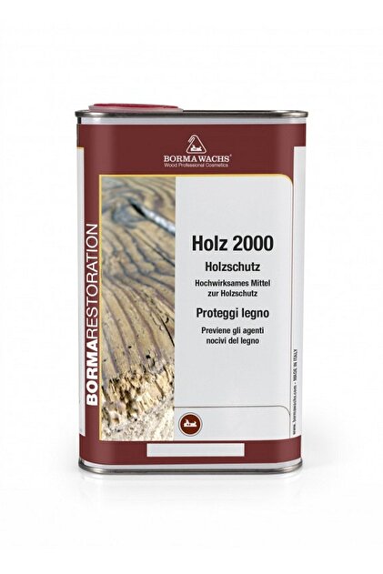 BORMA WACHS Holz 2000 - Ahşaplar İçin Solvent Bazlı Kurt/Böcek