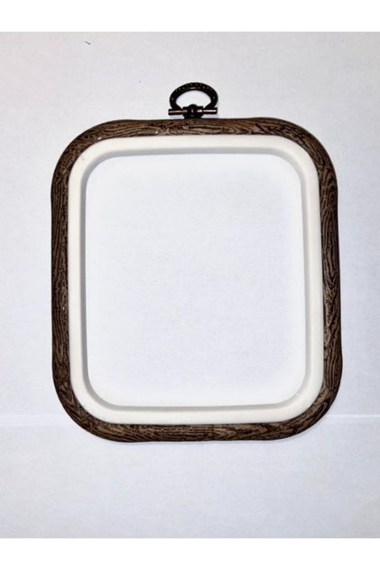 No:2 Patterned Square Panel Pulley - Embroidery Pulley 16cm X 18 Cm