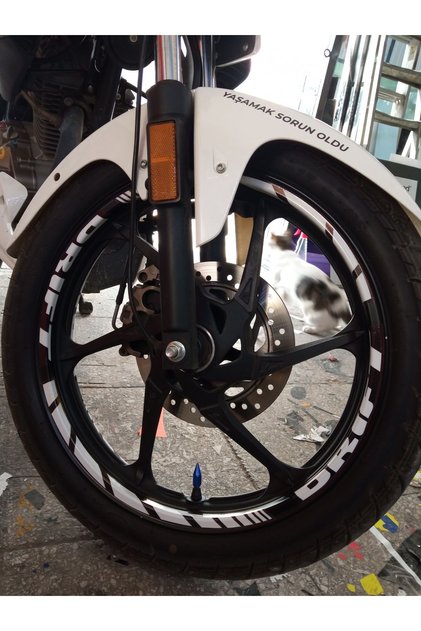 Drift L RIM PRINTED STICKER NOT REFLECTOR