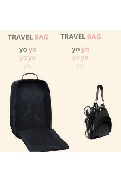 KABİN ÇANTA Babyzen Yoyo Taşıma Çantası (black Plus Fabric