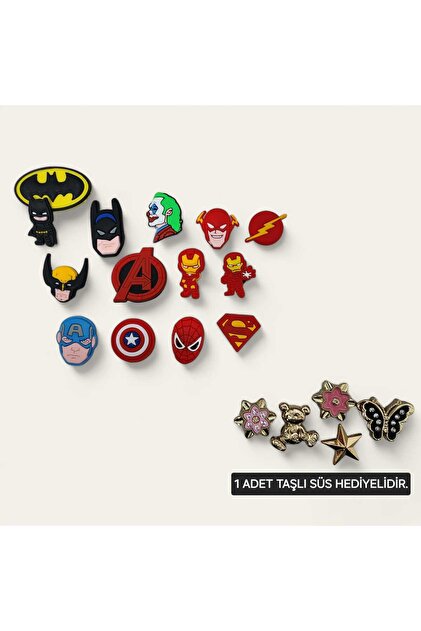moderniko Terlik Süsü Marvel Avengers 14'lü Set (HEDİYELİDİR