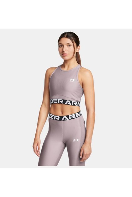 قميص داخلي نسائي من UA HeatGear Rib 1388694 -015
