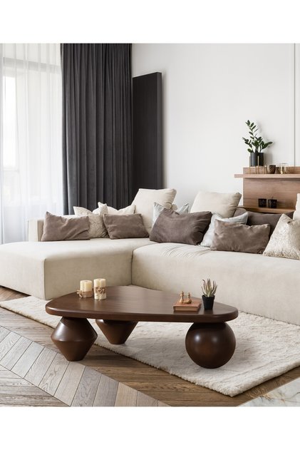 Trio Ahşap Orta Sehpa
