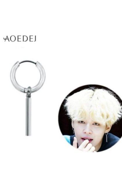 BTS Jimin Steel Earring