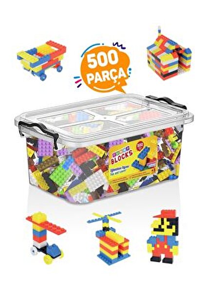 p parti oyunevi Funny Blocks Uyumlu Esnek Zemin Yeşil 21x21 Cm