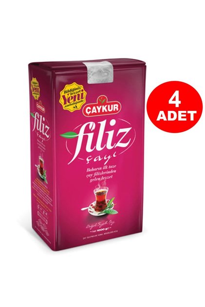 Filiz Çay 1kg - 4 Adet