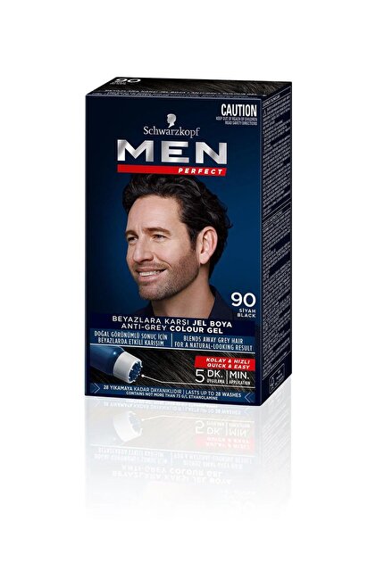 Schwarzkopf Men Perfect 90 Siyah Erkeklere Özel Saç Boyası
