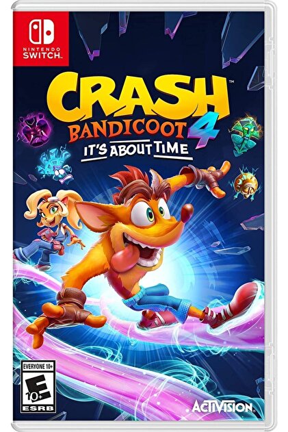 Nintendo Crash Bandicoot 4 It's About Time Switch Oyun - Fiyatı