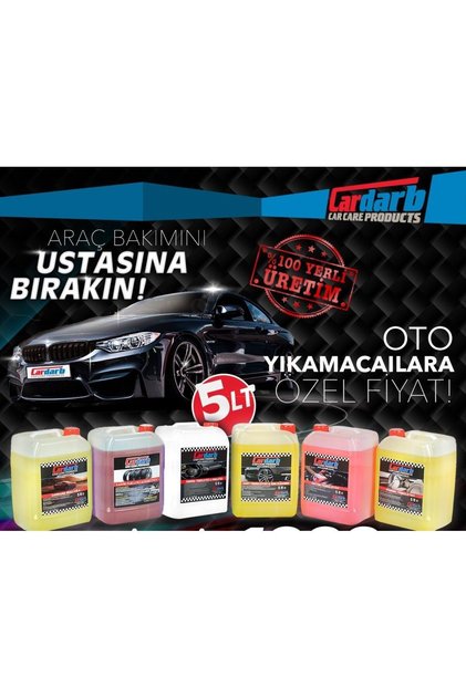 5 Litrelik 6 Parça Full Oto Bakım Seti