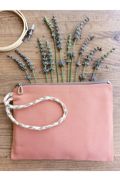 Duck Bezi Clutch Suitable for Punch - Wallet - Handbag (20X15 cm)