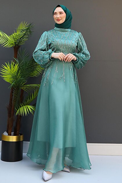 white christmas dresses Gabella Dark Green A Mine Mini Dress Large main image 1