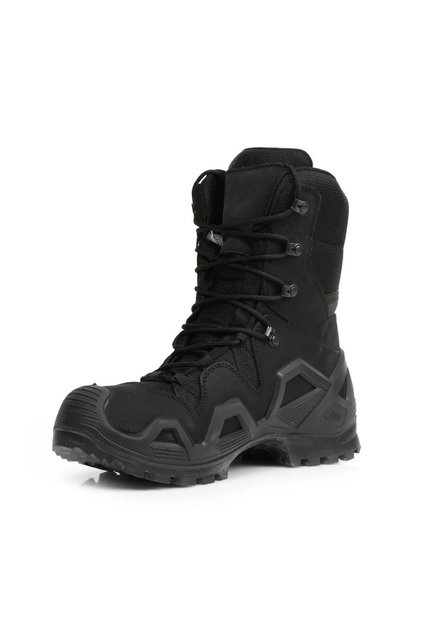 Black tactical boots