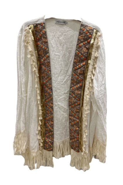 Italian Tasseled Embroidered Jacket