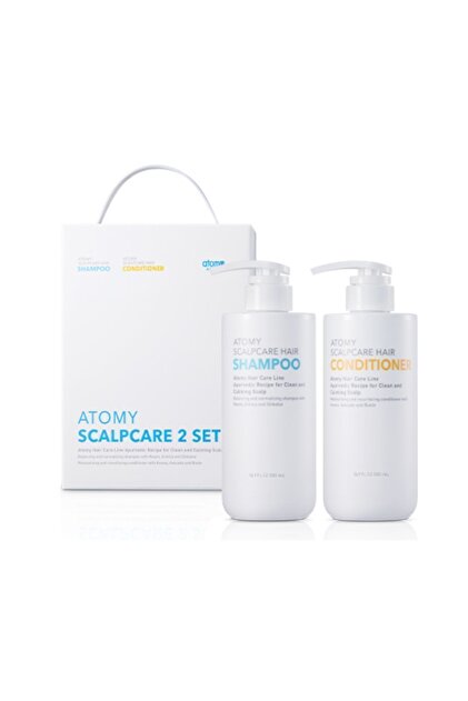シャンプーSET★ Atomy Scalpcare Set (Şampuan & Saç Kremi) - Fiyatı, Yorumları