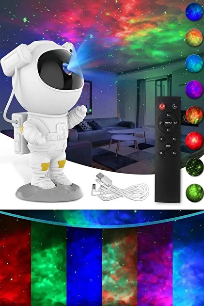 Genel Markalar Galaxy Star Projektör Yıldızlı Gökyüzü Gece