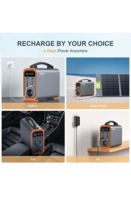 CTECHI Gt200 - 240wh Taşınabilir Güç Kaynağı - Fiyatı, Yorumları