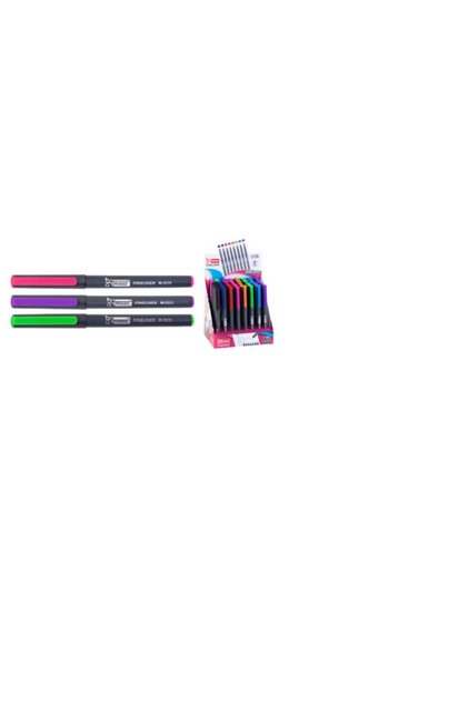 Fineliner M-2028 Felt Tip Pen 3 Colors Set